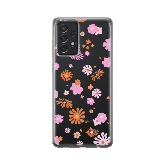 Hippie Flowers - Personalised Galaxy A Case