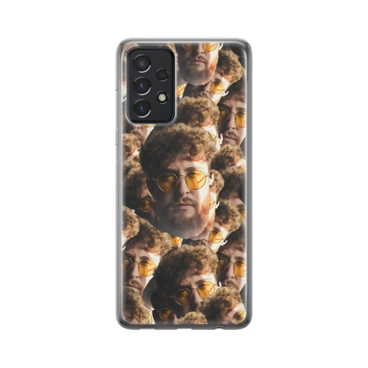 Overlapping Face - Personalised Galaxy A Case
