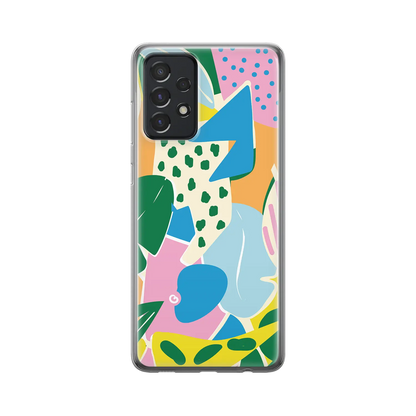 Contemporary Jungle - Personalised Galaxy A Case