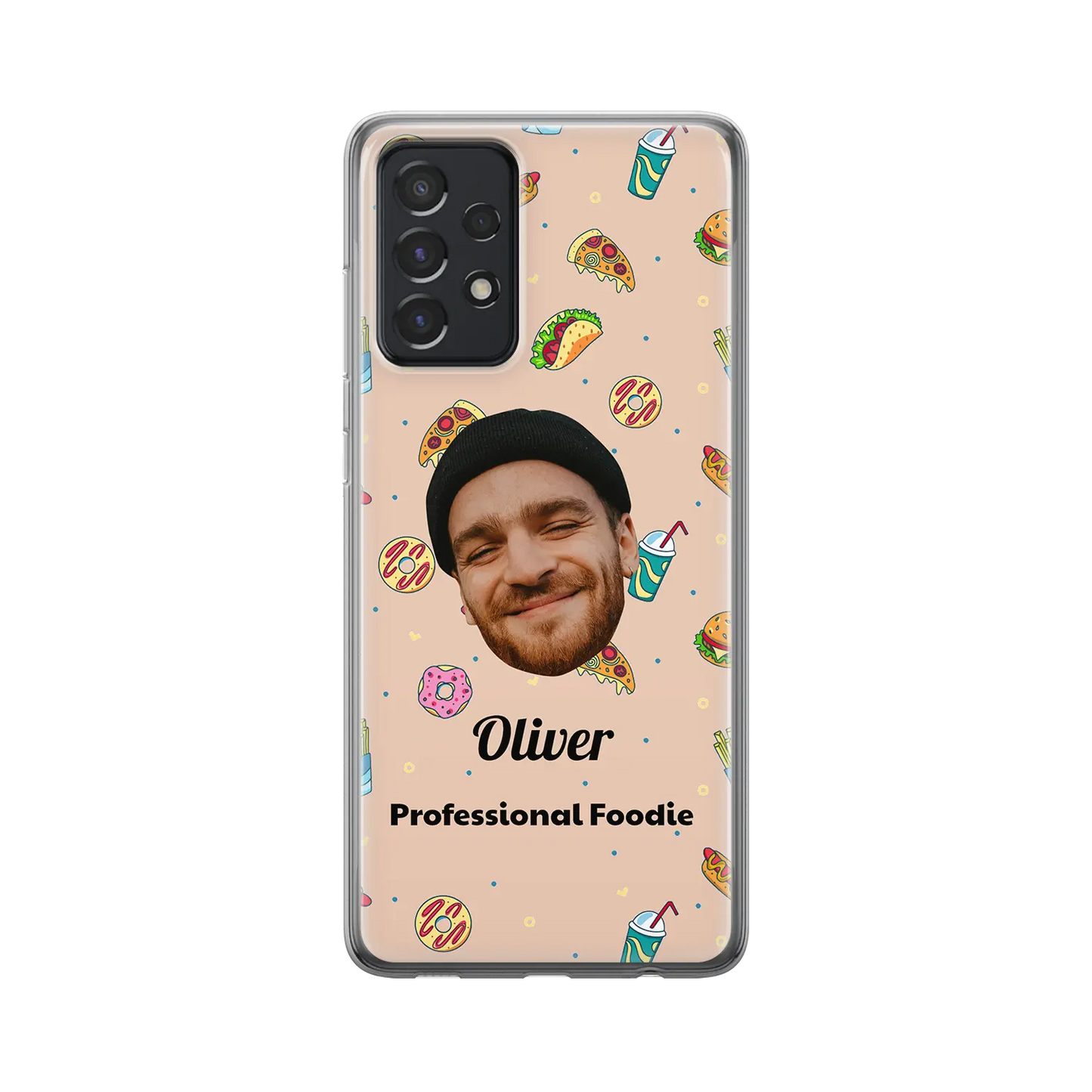 Let’s Face It - Food - Personalised Galaxy A Case