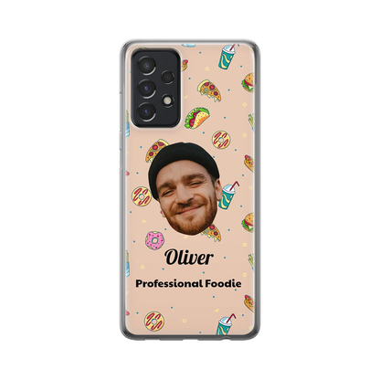 Let’s Face It - Food - Personalised Galaxy A Case