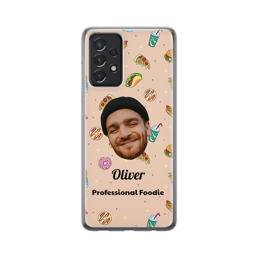 Let’s Face It - Food - Personalised Galaxy A Case