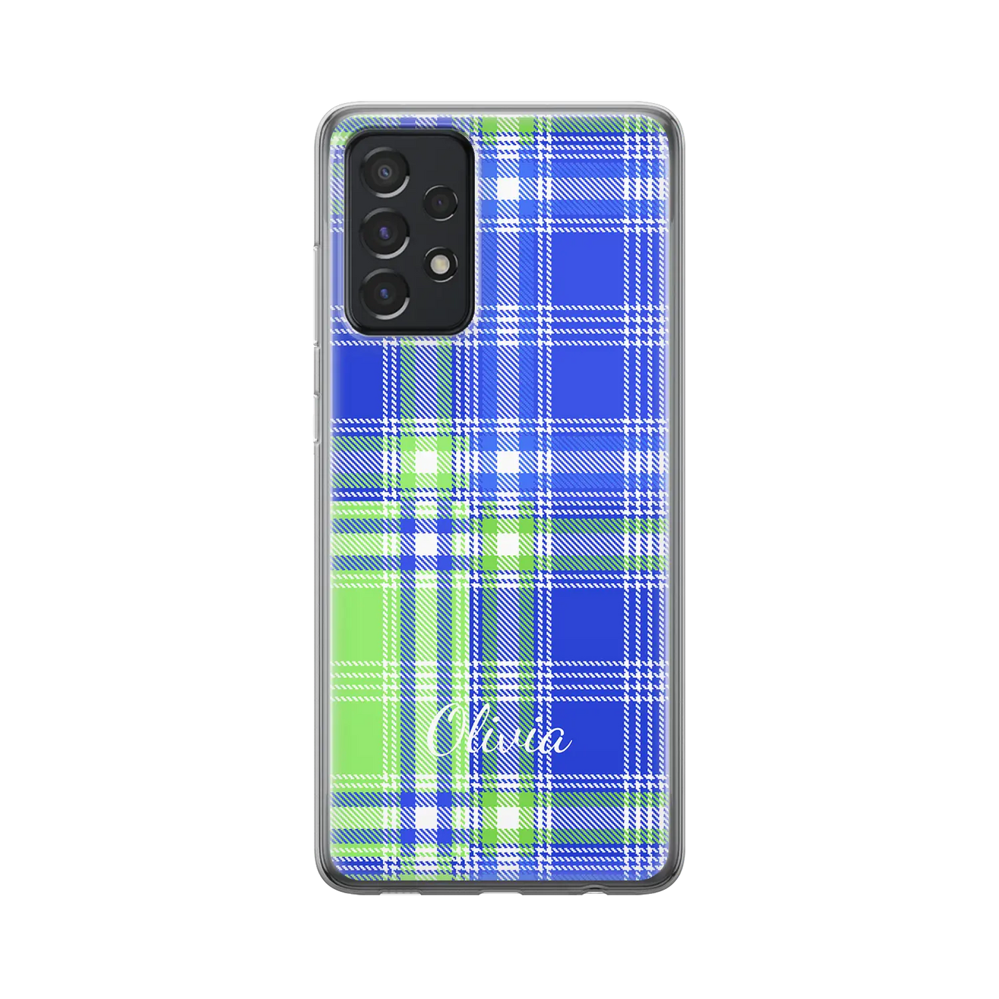 Plaid & Simple - Personalised Galaxy A Case