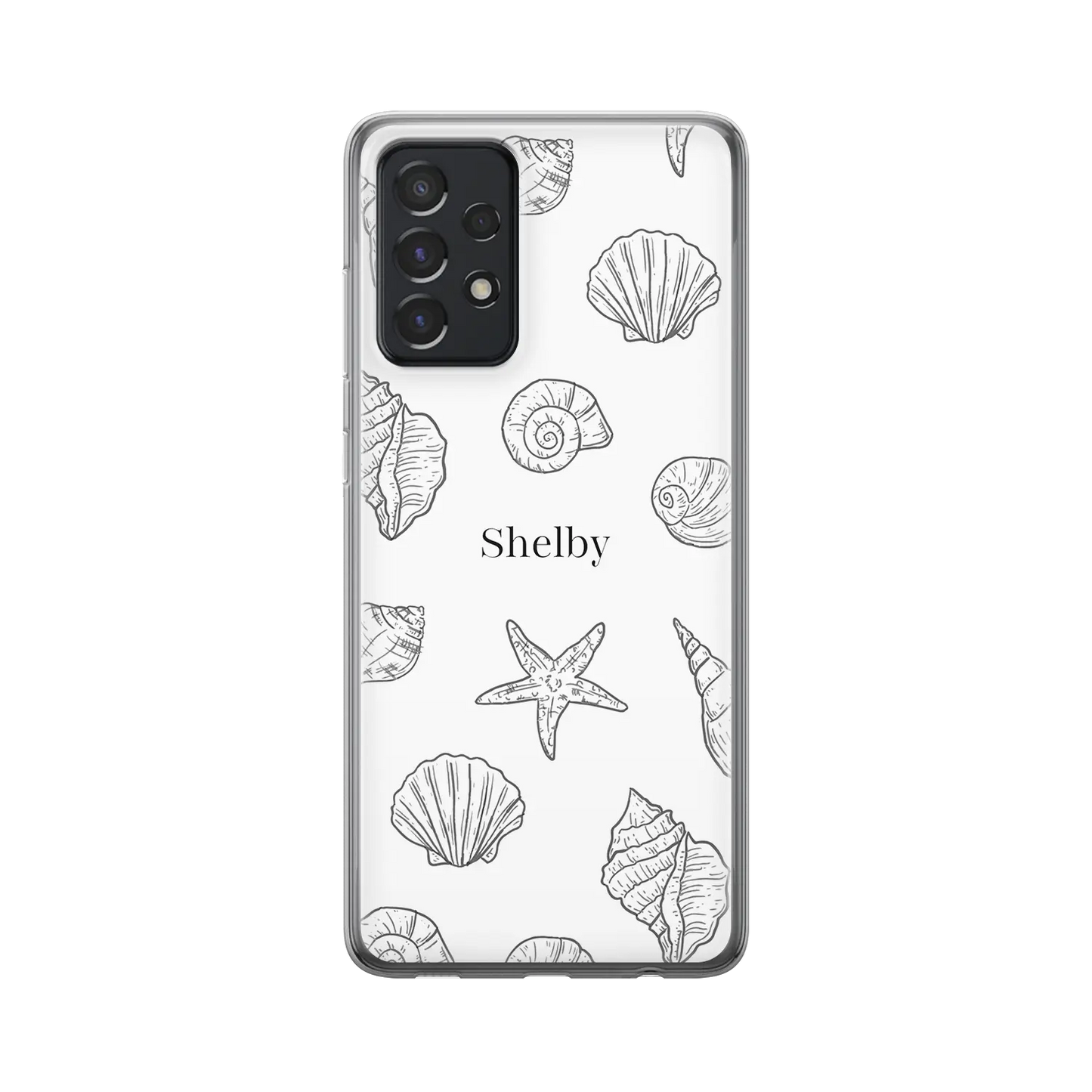 Seashells - Personalised Galaxy A Case