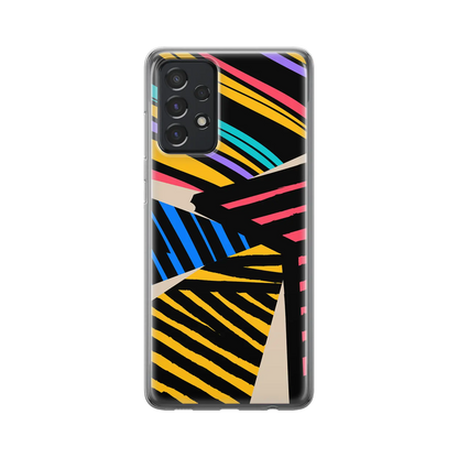 Stripes - Personalised Galaxy A Case