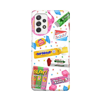 Slay Bubble Gum - Personalised Galaxy A Case