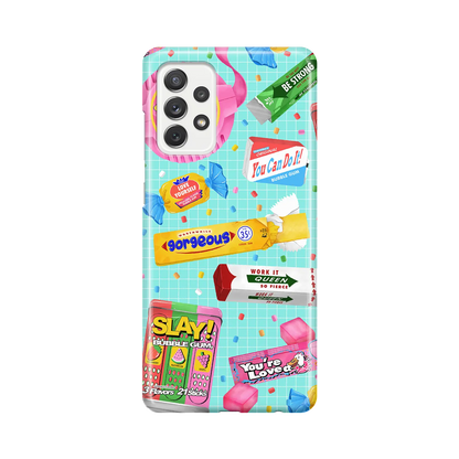 Slay Bubble Gum - Personalised Galaxy A Case