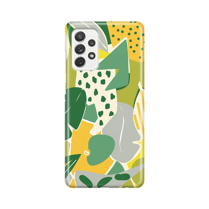 Contemporary Jungle - Personalised Galaxy A Case