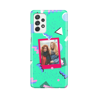 Retro Splash - Personalised Galaxy A Case