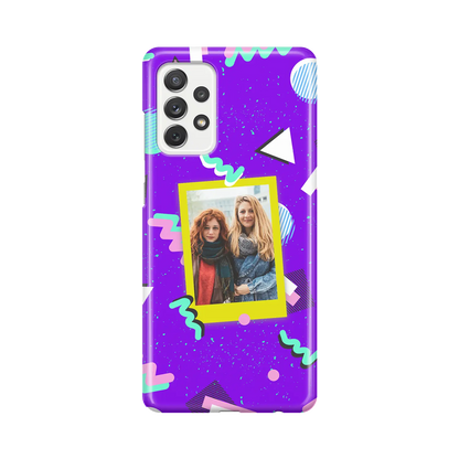 Retro Splash - Personalised Galaxy A Case