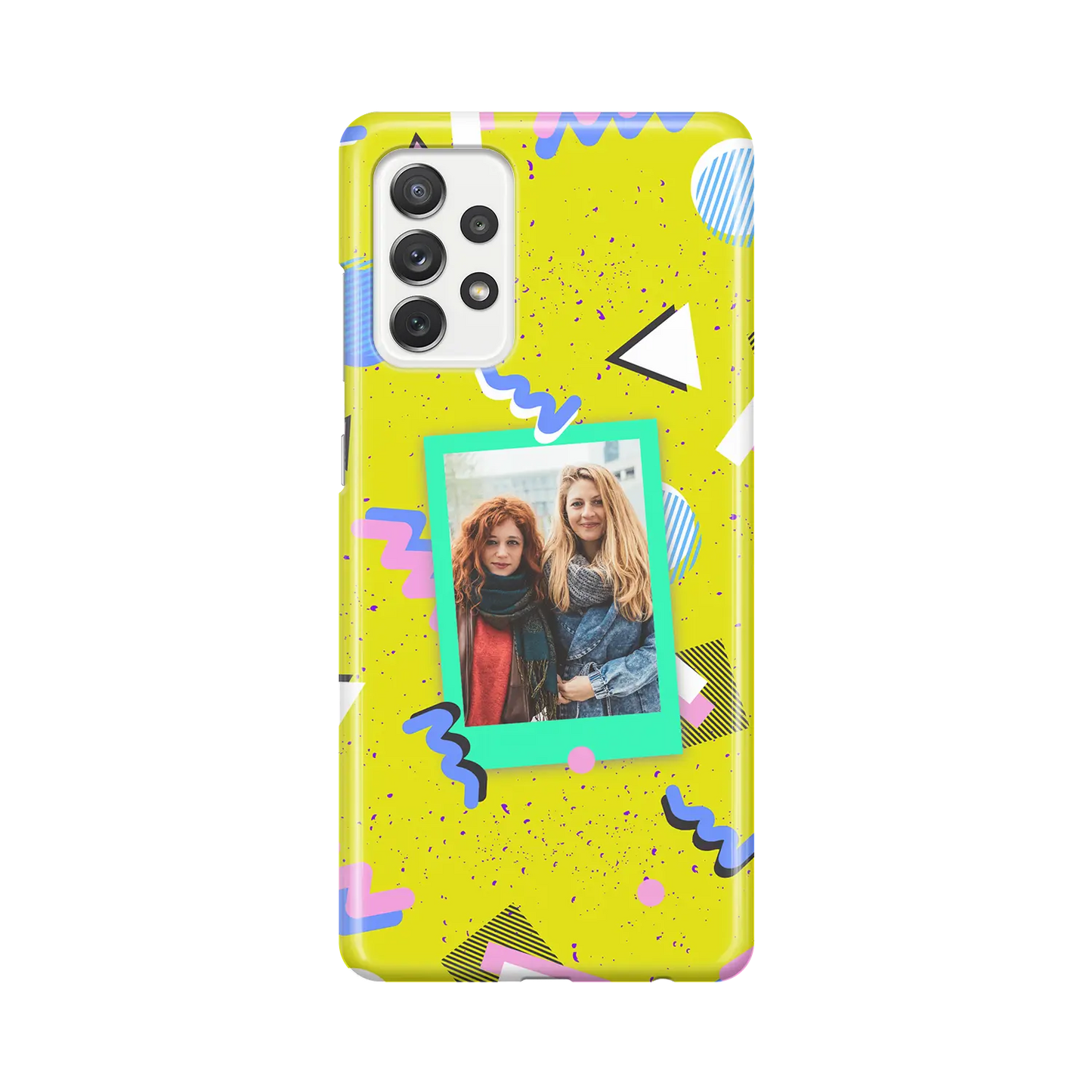 Retro Splash - Personalised Galaxy A Case