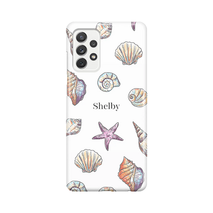 Seashells - Personalised Galaxy A Case