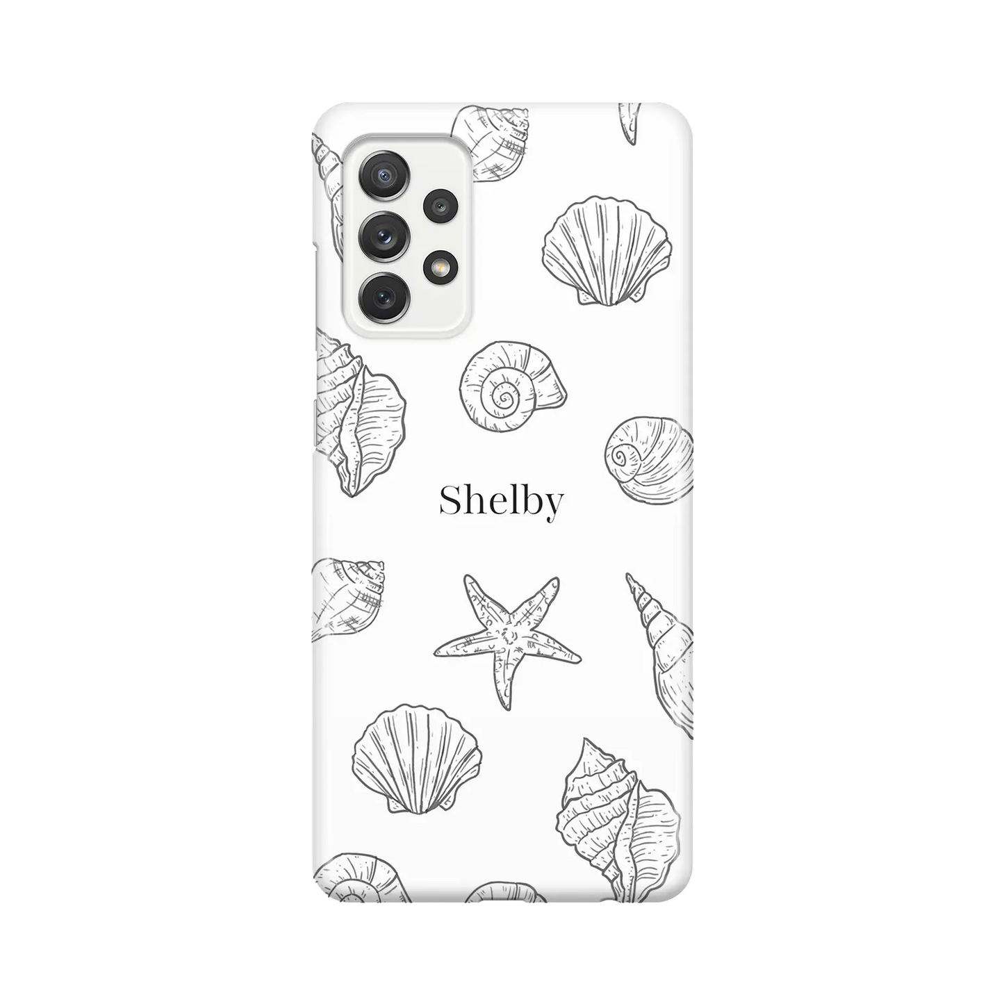 Seashells - Personalised Galaxy A Case