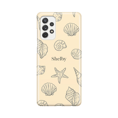 Seashells - Personalised Galaxy A Case