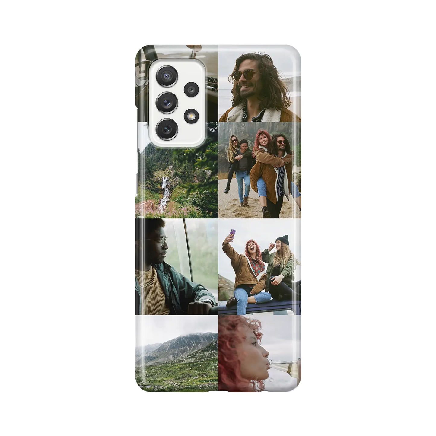 8 Pictures - Personalised Galaxy A Case
