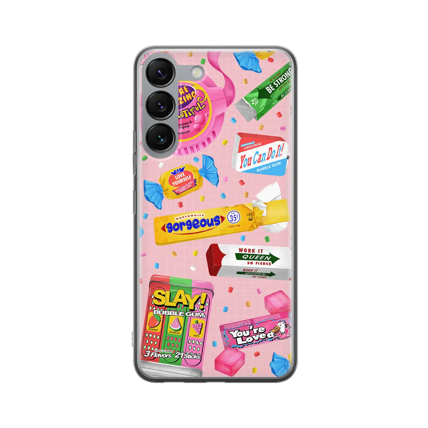 Slay Bubble Gum - Personalised Galaxy S Case