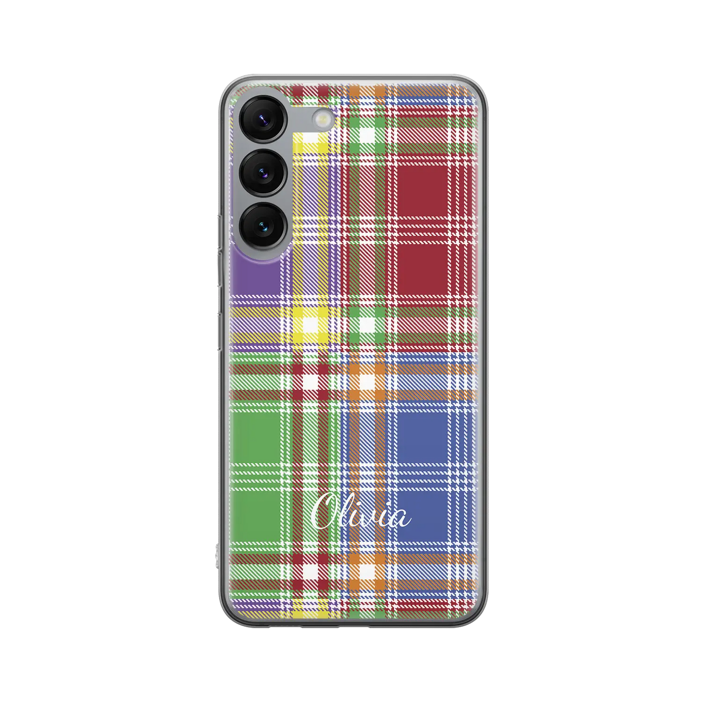 Plaid & Simple - Personalised Galaxy S Case