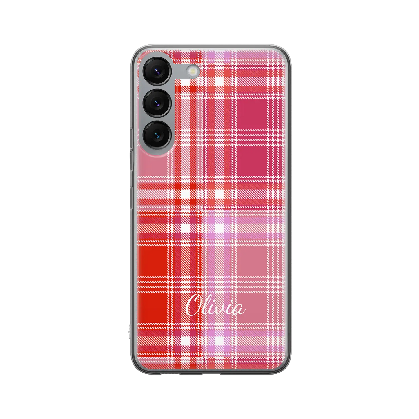 Plaid & Simple - Personalised Galaxy S Case