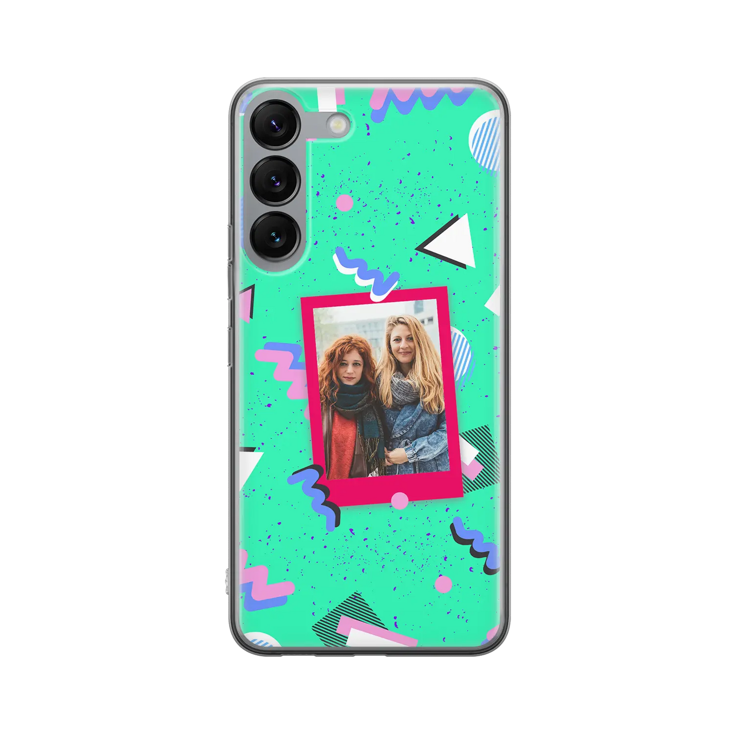 Retro Splash - Personalised Galaxy S Case