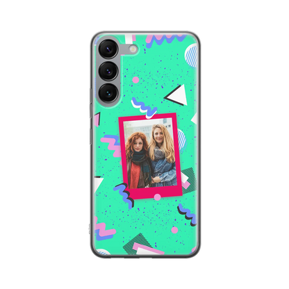 Retro Splash - Personalised Galaxy S Case