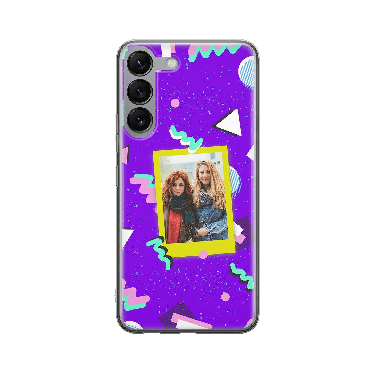 Retro Splash - Personalised Galaxy S Case