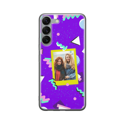 Retro Splash - Personalised Galaxy S Case