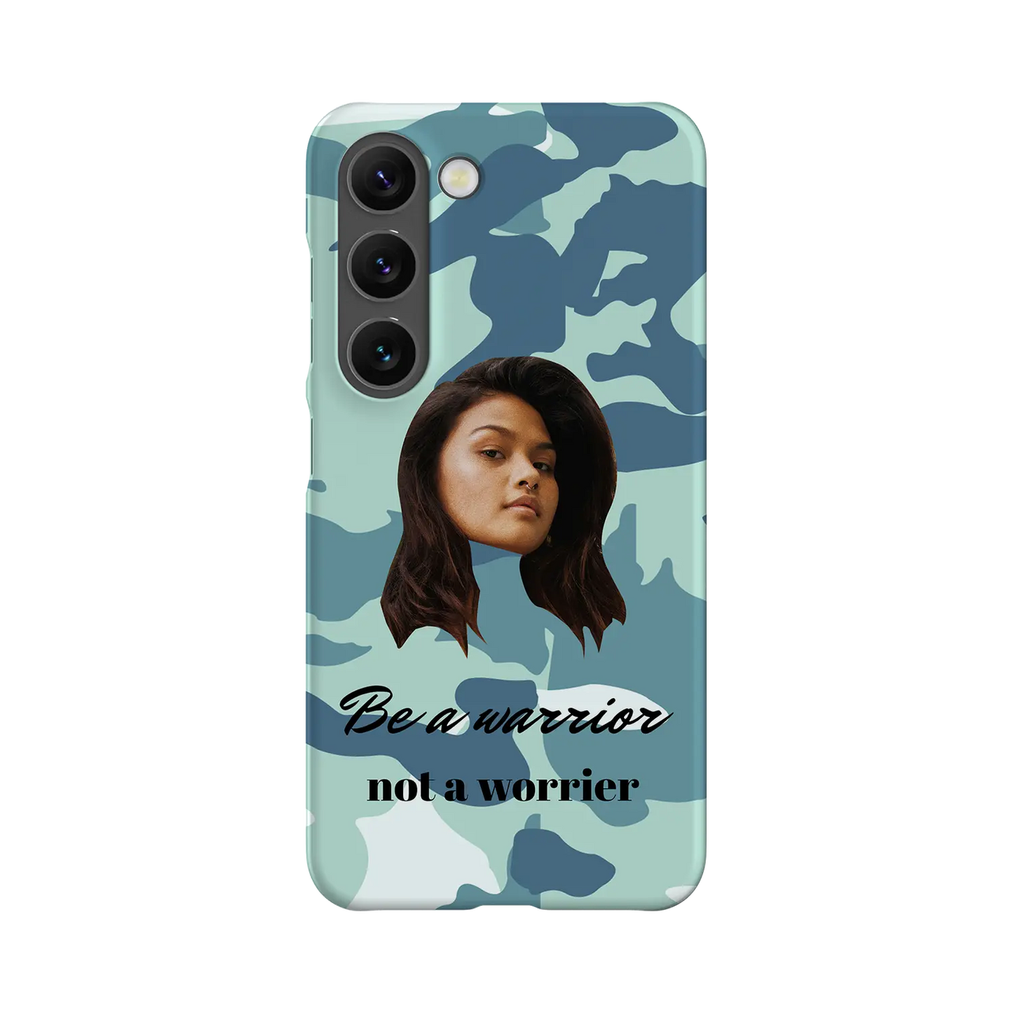 Let’s Face It - Camouflage - Personalised Galaxy S Case