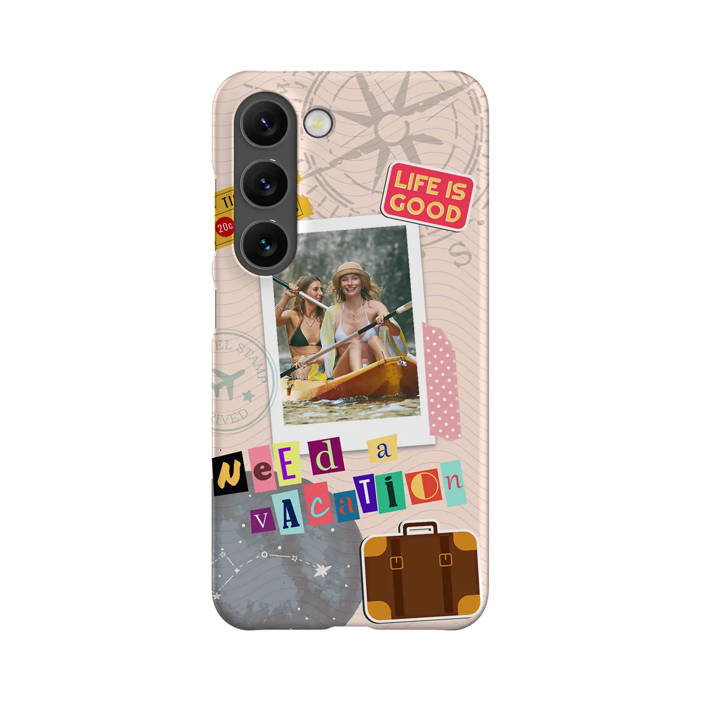 Need A Vacation - Personalised Galaxy S Case