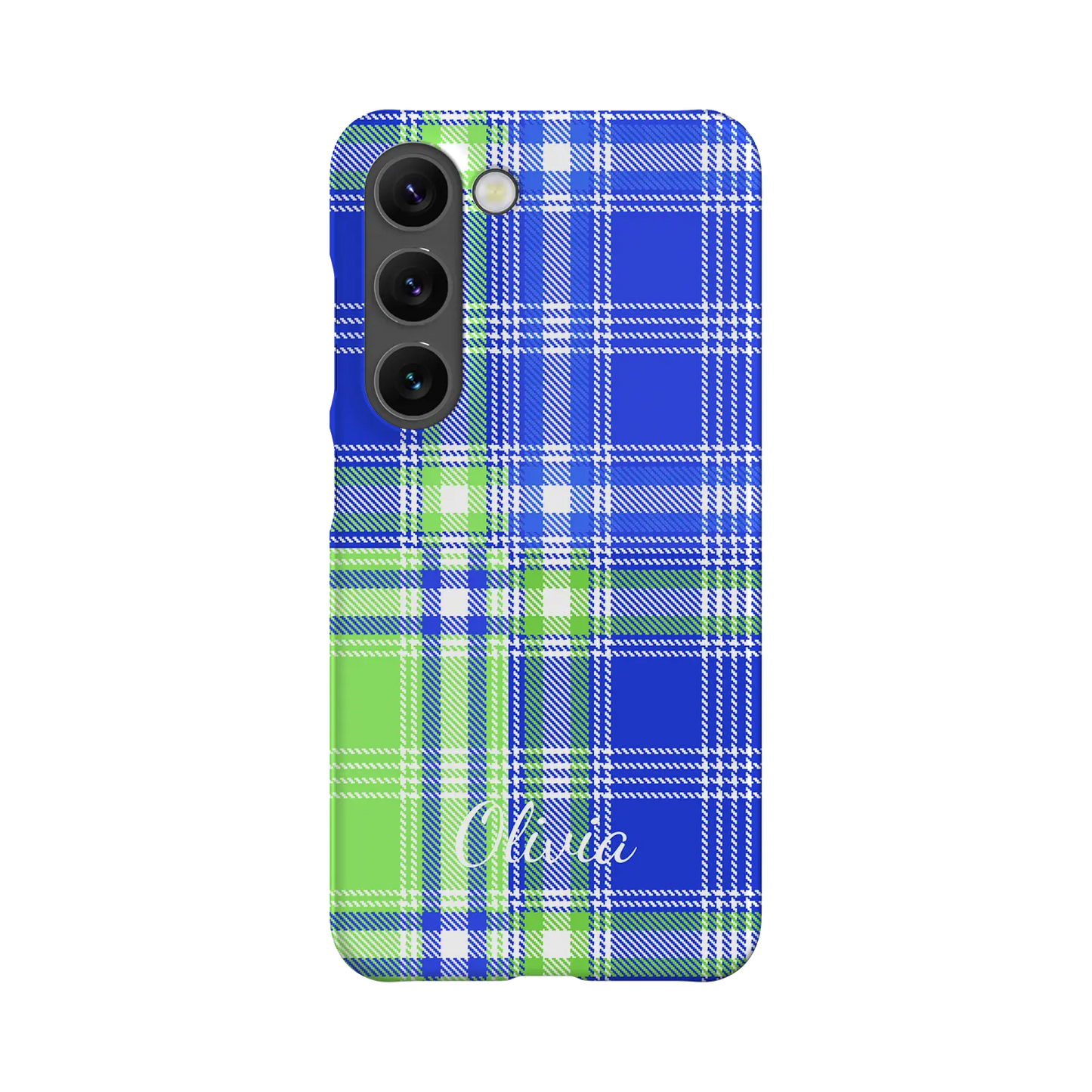 Plaid & Simple - Personalised Galaxy S Case