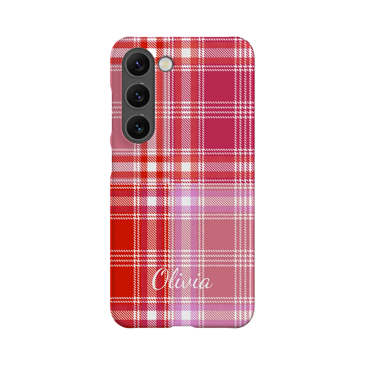 Plaid & Simple - Personalised Galaxy S Case