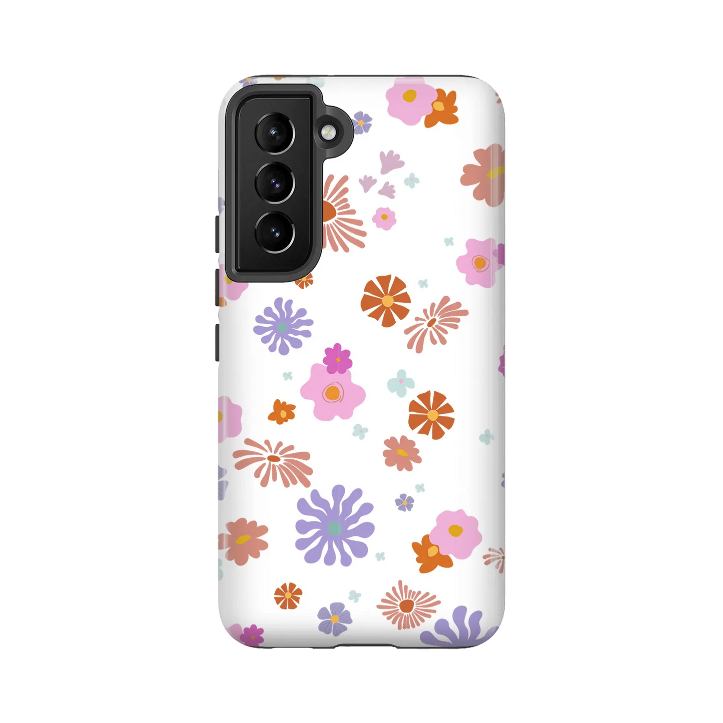 Hippie Flowers - Personalised Galaxy S Case