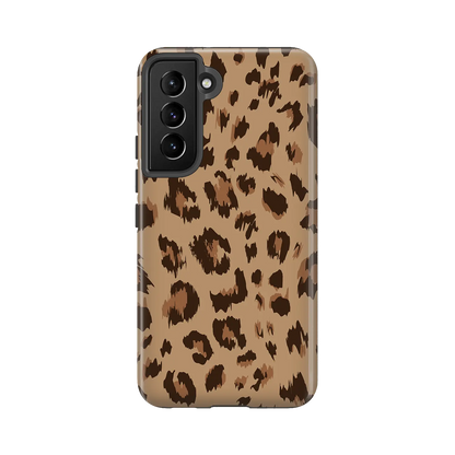 Wild Cheetah Print - Personalised Galaxy S Case