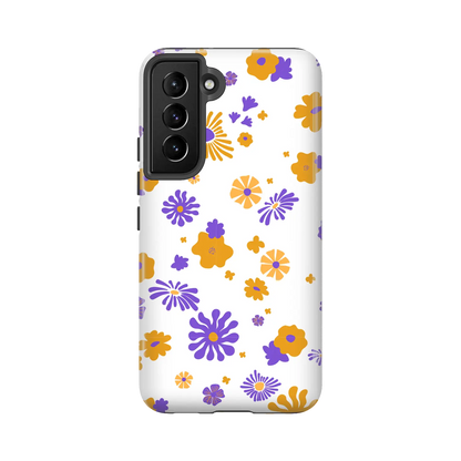 Hippie Flowers - Personalised Galaxy S Case