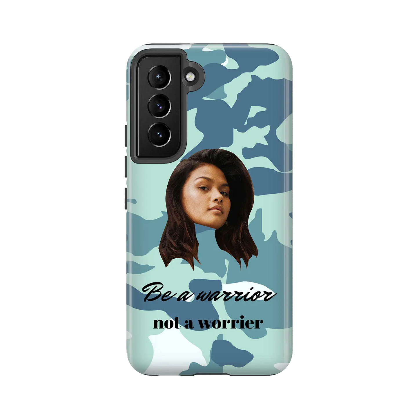 Let’s Face It - Camouflage - Personalised Galaxy S Case