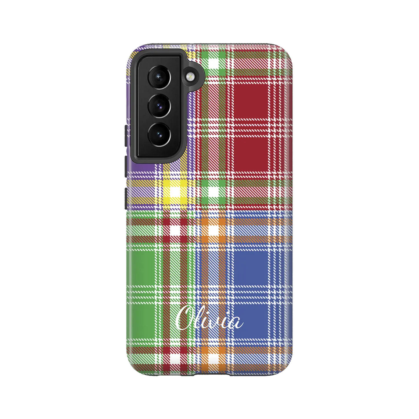 Plaid & Simple - Personalised Galaxy S Case