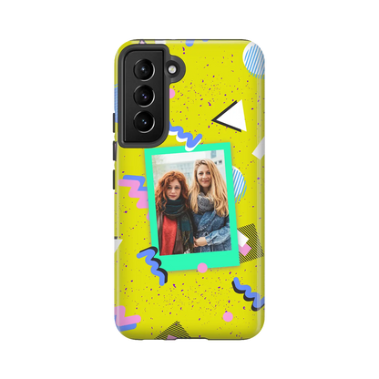 Retro Splash - Personalised Galaxy S Case