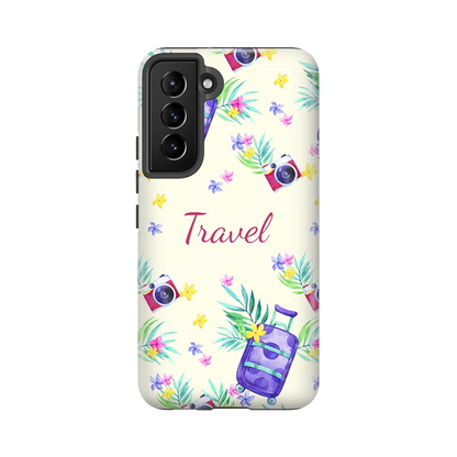 Suitcase Ready - Personalised Galaxy S Case