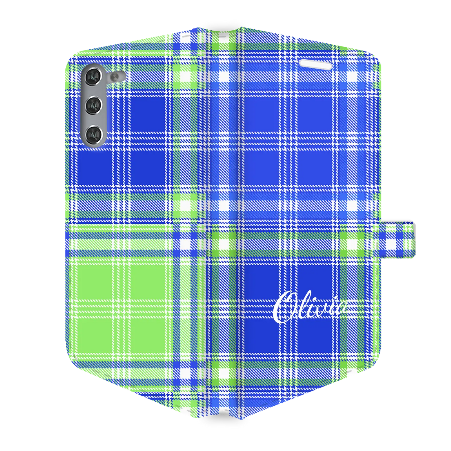 Plaid & Simple - Personalised Galaxy S Case