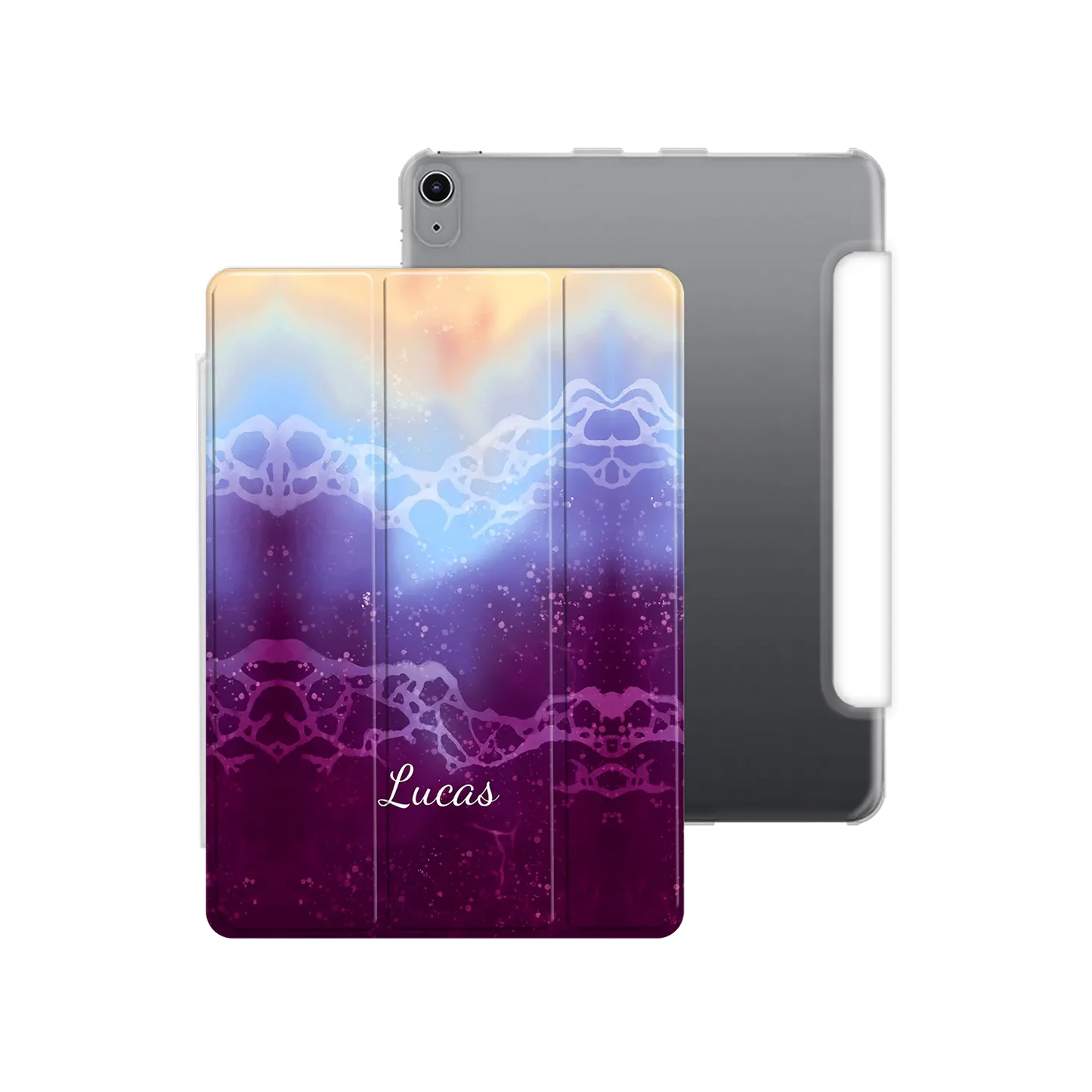 Sea Foam - Personalised iPad Case