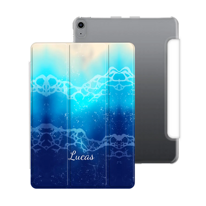 Sea Foam - Personalised iPad Case