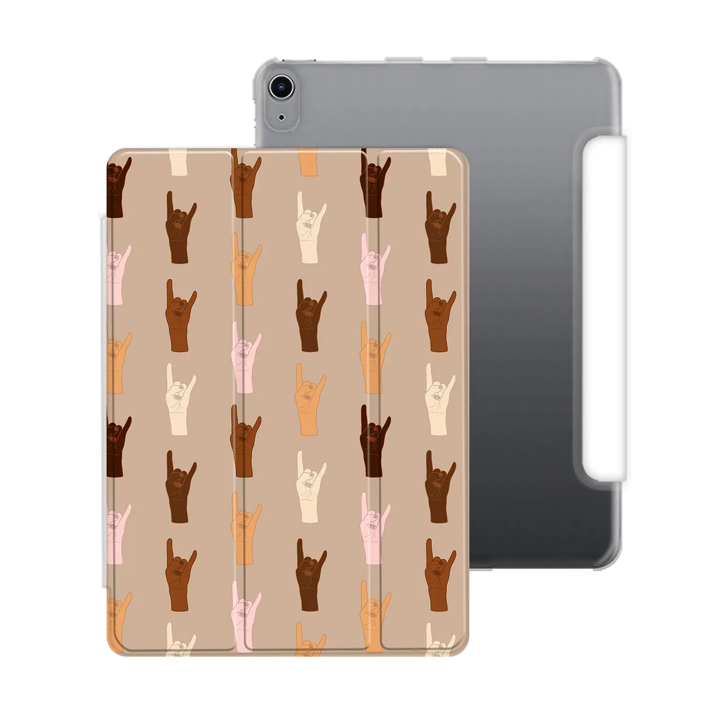 Hands of the World - Personalised iPad Case