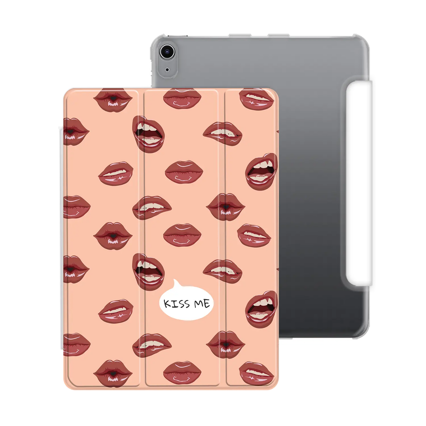 Kiss Me - Personalised iPad Case