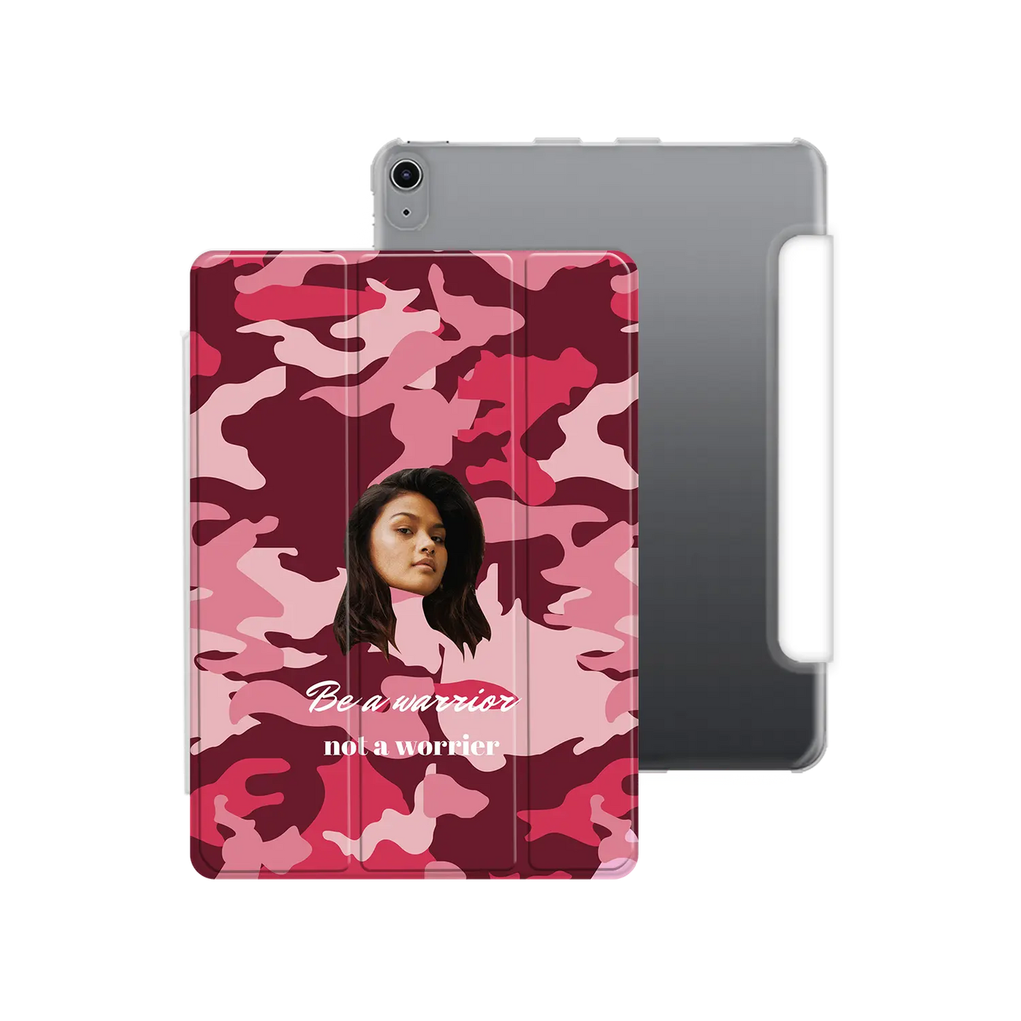 Let’s Face It - Camouflage - Personalised iPad Case