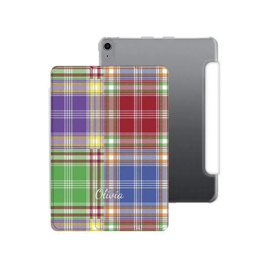 Plaid & Simple - Personalised iPad Case