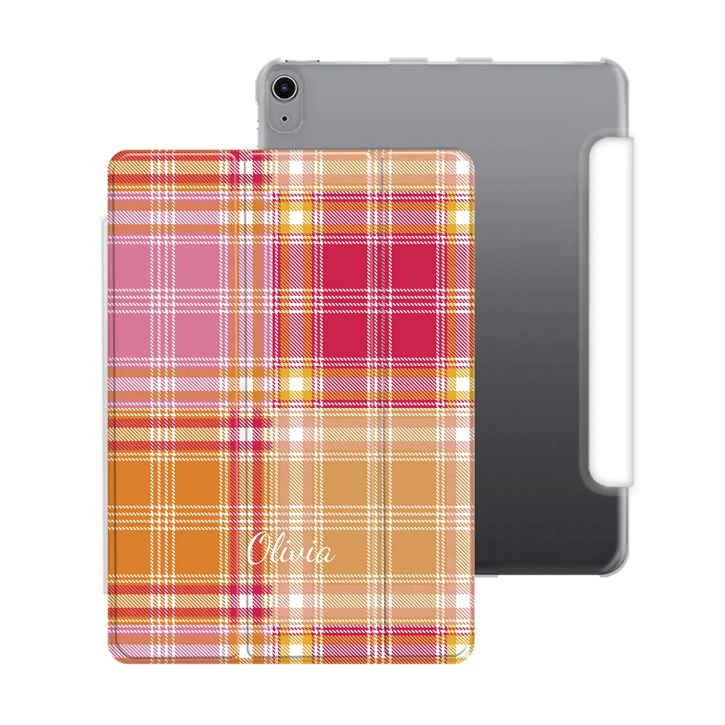 Plaid & Simple - Personalised iPad Case