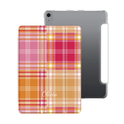 Plaid & Simple - Personalised iPad Case