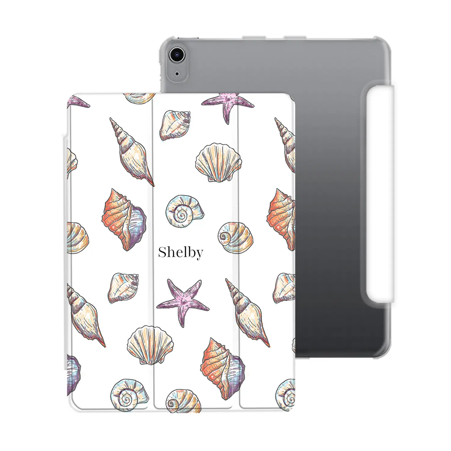 Seashells - Personalised iPad Case