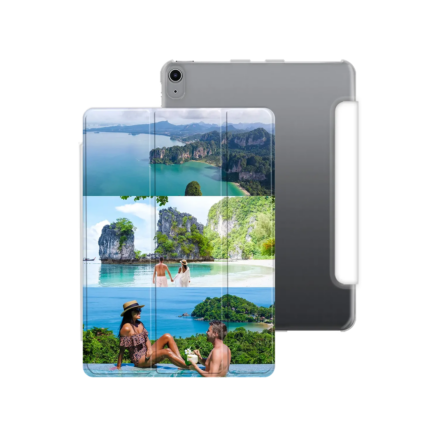3 Pictures - Personalised iPad Case