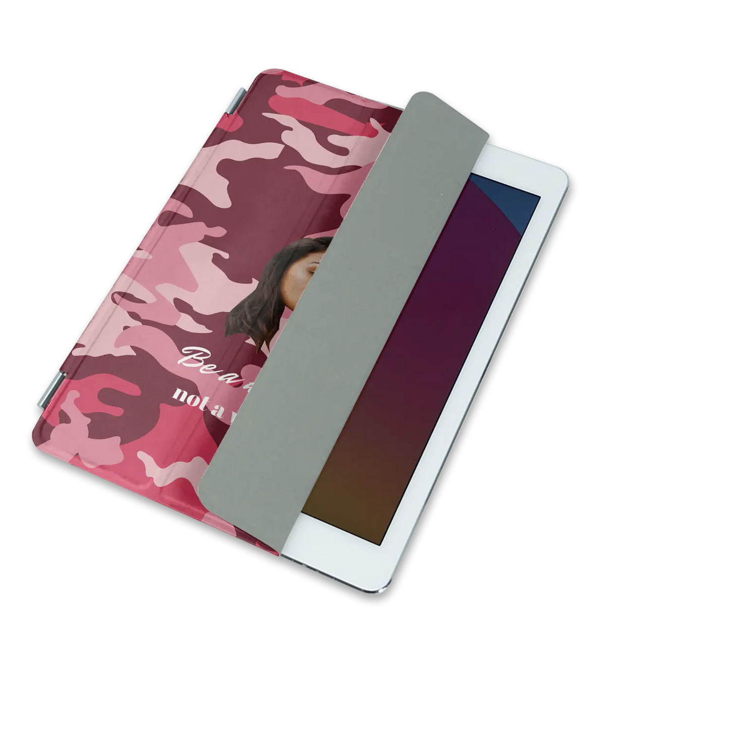 Let’s Face It - Camouflage - Personalised iPad Case