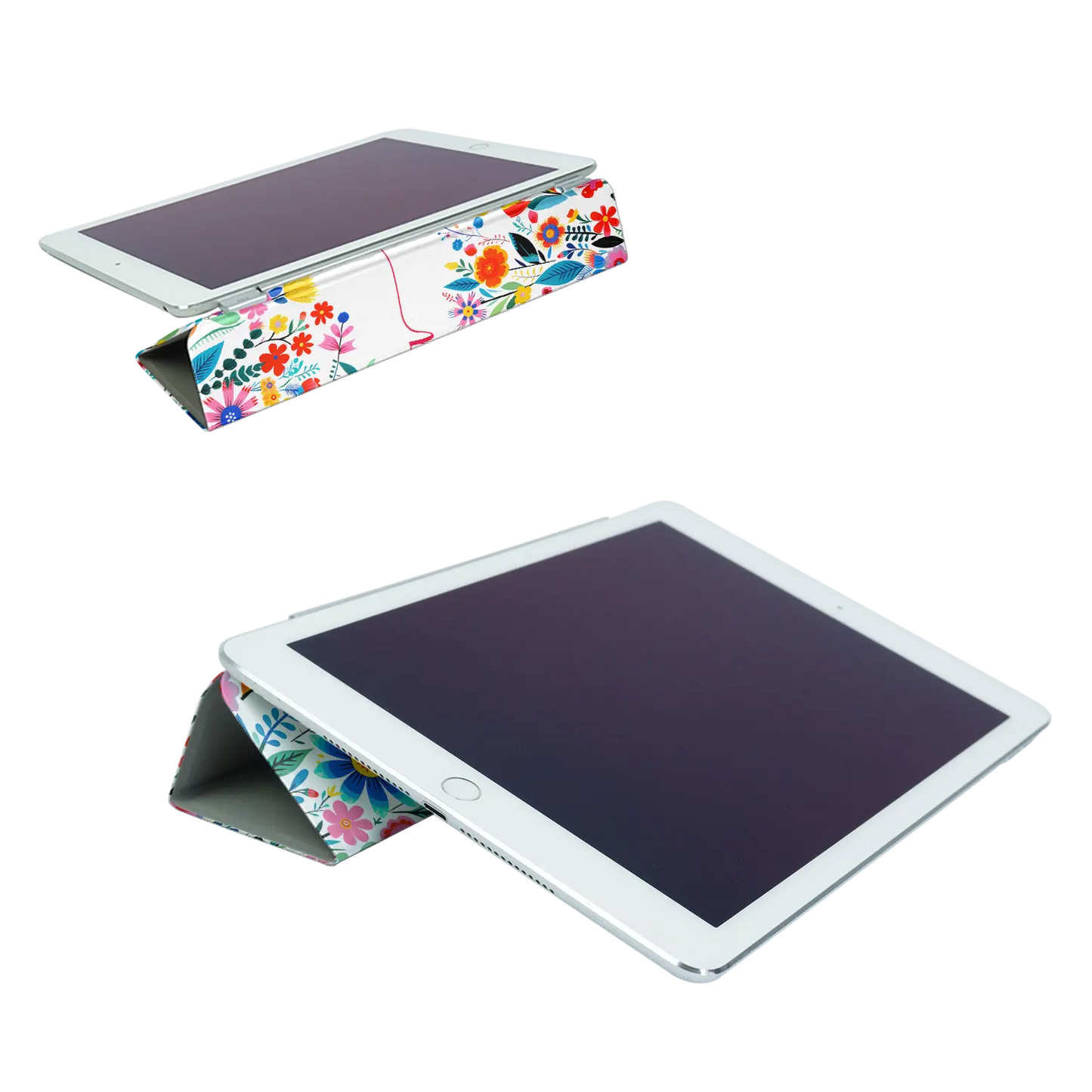 Happy Flowers - Personalised iPad case